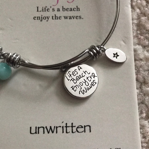 Unwritten Jewelry - NWT Unwritten “enjoy”- life’s a beach bracelet-